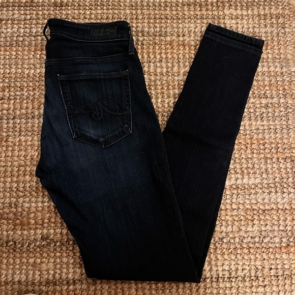 AG Adriano Goldschmied Women's Farrah High Rise Skinny Bootcut Jeans - 10" Front Rise, 30" Inseam